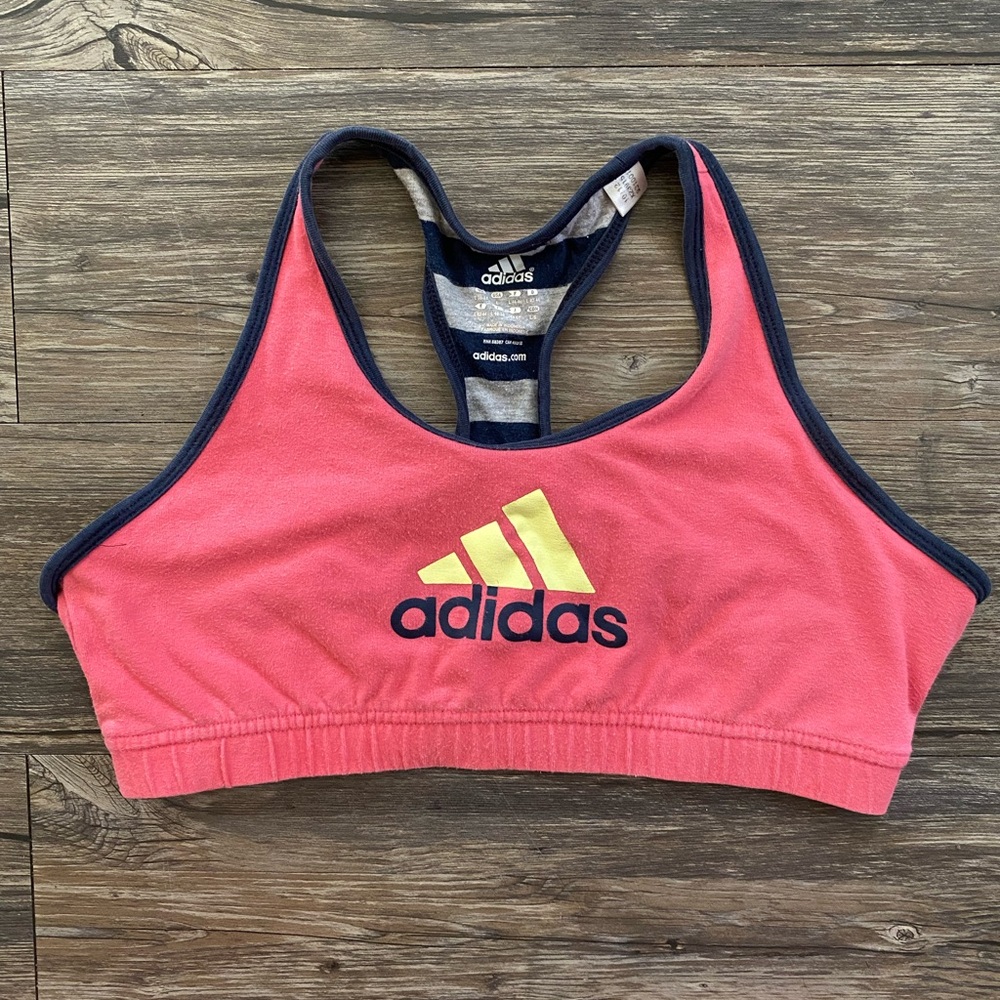 Adidas Pink Sports Bra